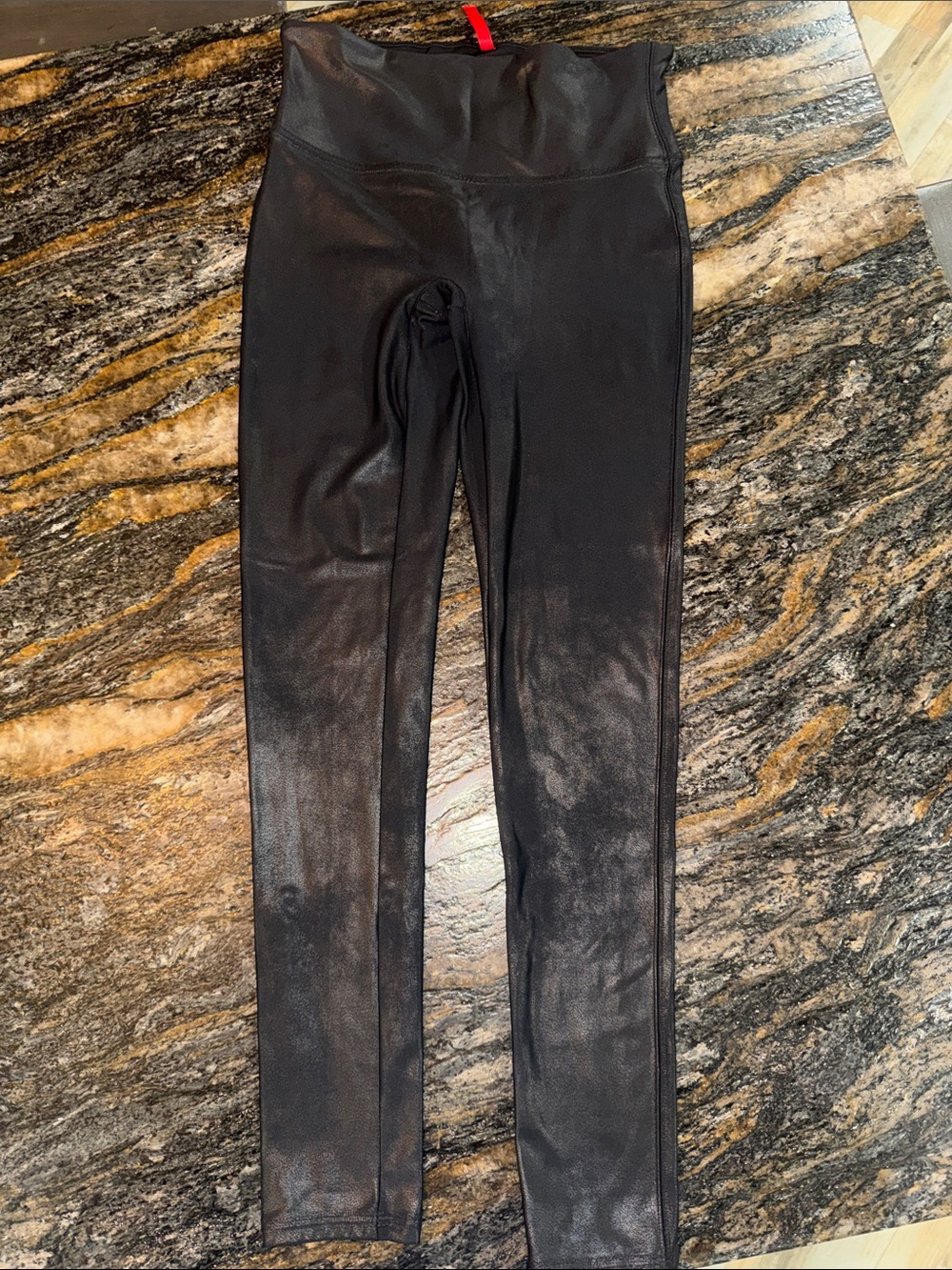 SPANX Black High-Waist Shaping Leggings